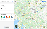 Google Útvbonaltervező - Google Térkép
