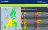 meteoalarm | severe weather warning for Europe